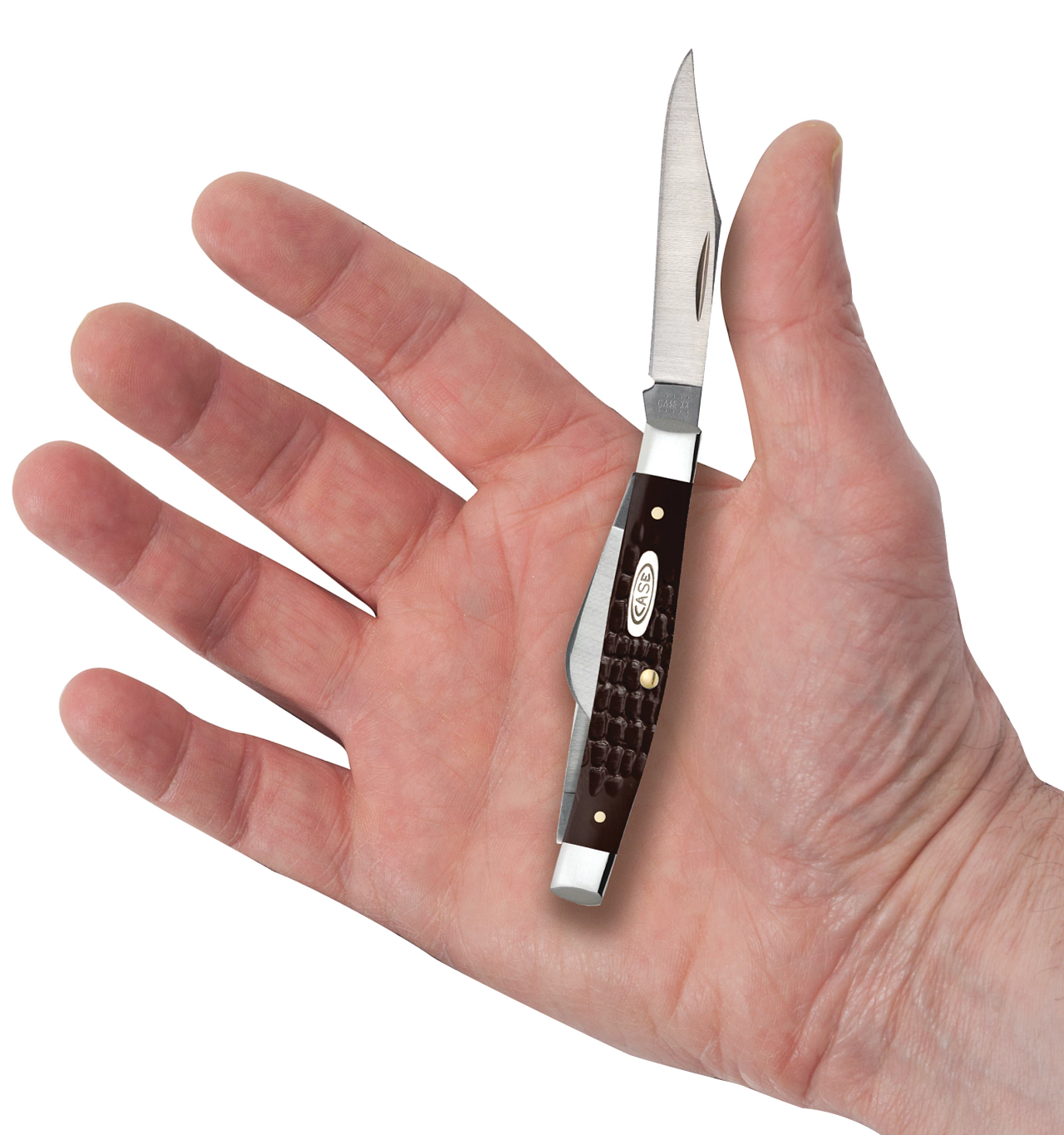 Brown Synthetic Medium Stockman