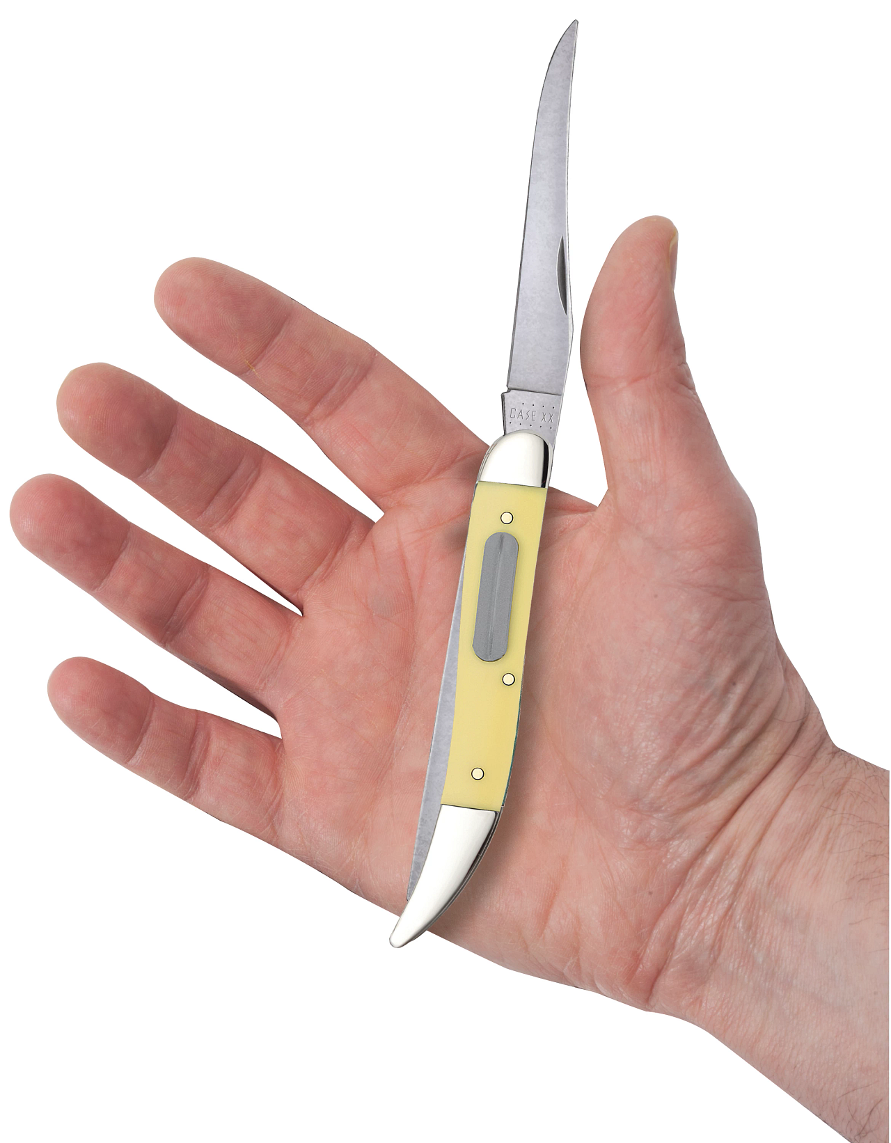Yellow Synthetic Fishing Knife