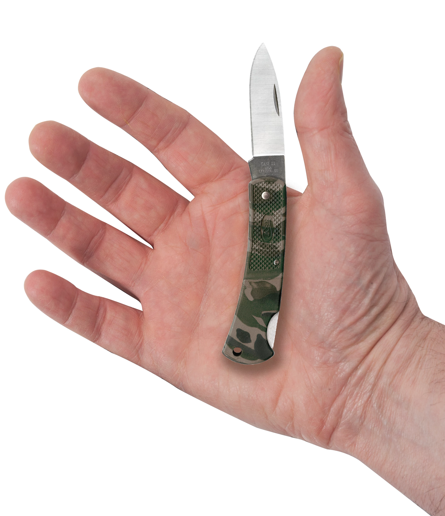 Camo Caliber Zytel Small Lockback