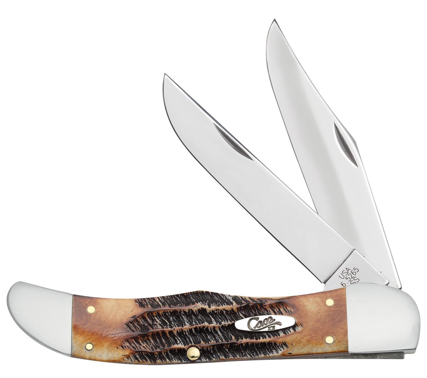 6.5 BoneStag® Folding Hunter with Leather Sheath