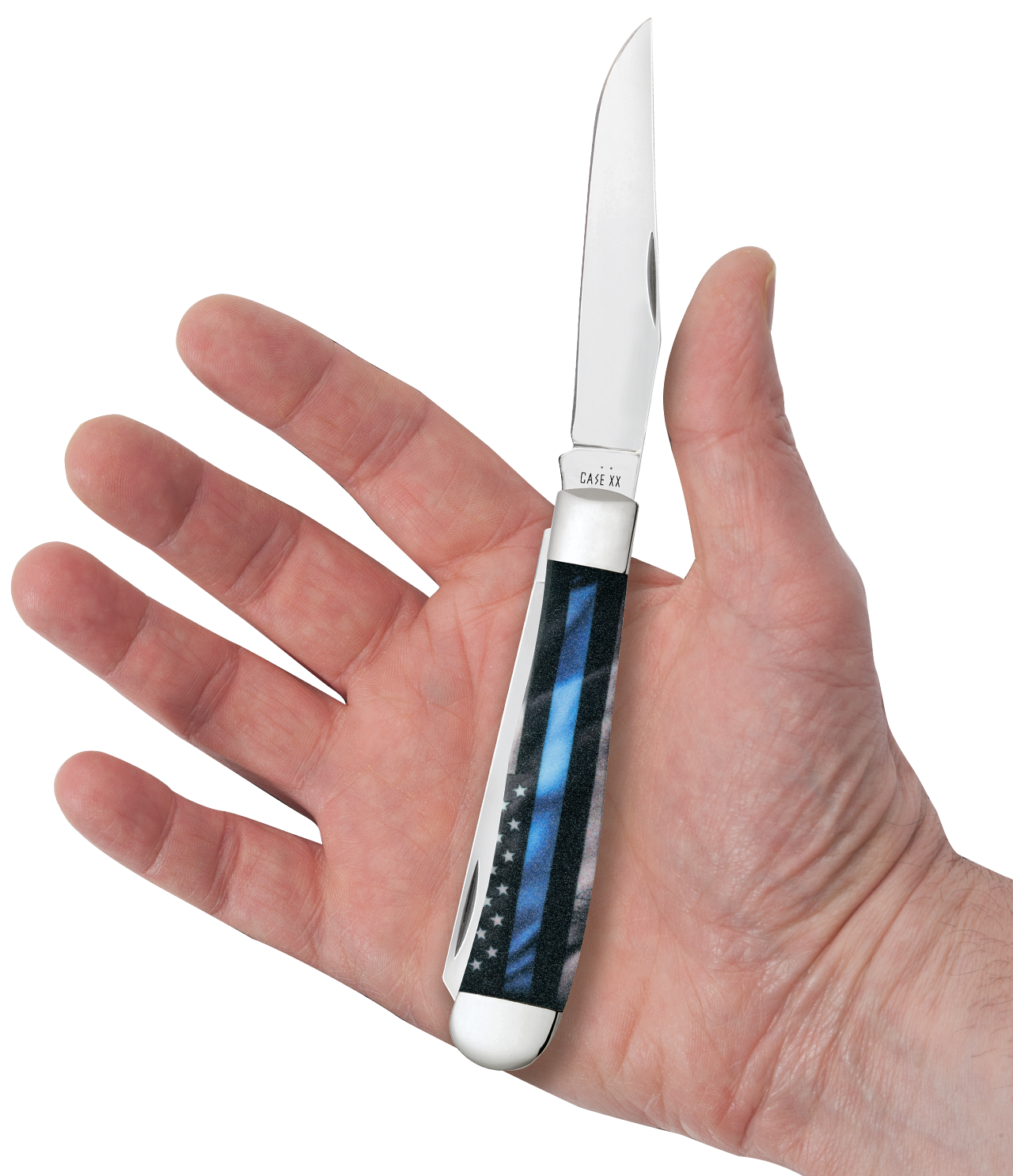 Blue Stripe of Service Trapper