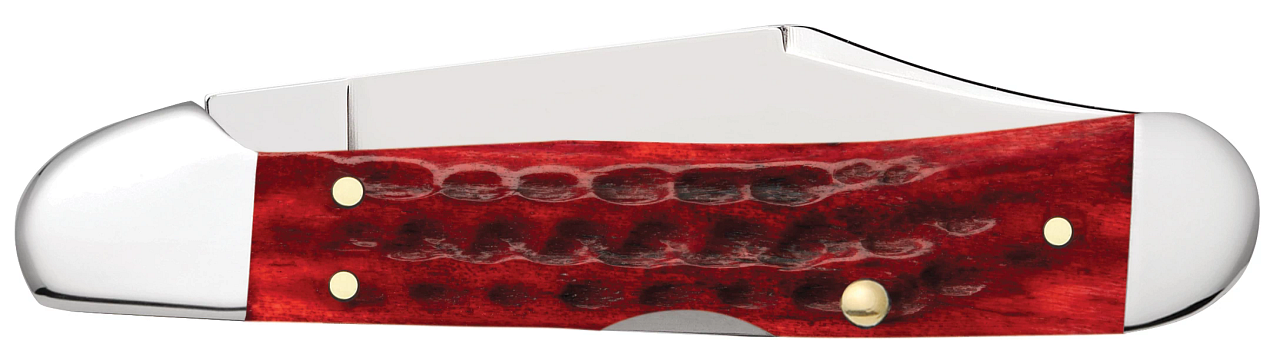 Pocket Worn® Corn Cob Jigged Old Red Bone Mini CopperLock®