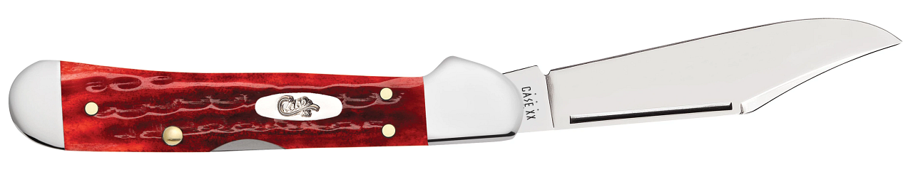 Pocket Worn® Corn Cob Jigged Old Red Bone Mini CopperLock®