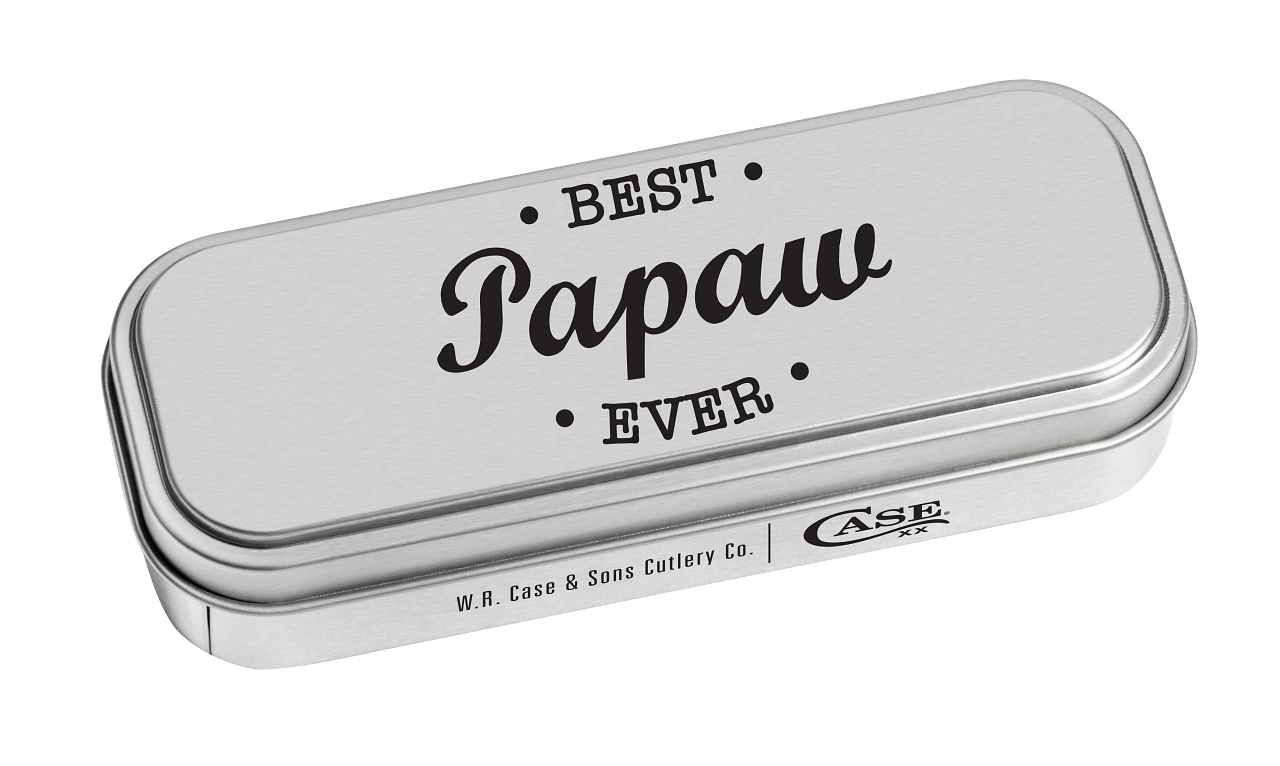 Embellished Smooth Natural Bone Trapper in Gift Tin