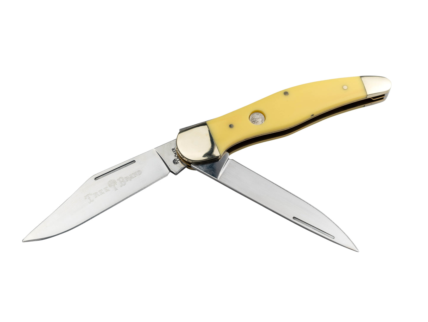 Boker Treebrand Folding Hunter Yellow Delrin