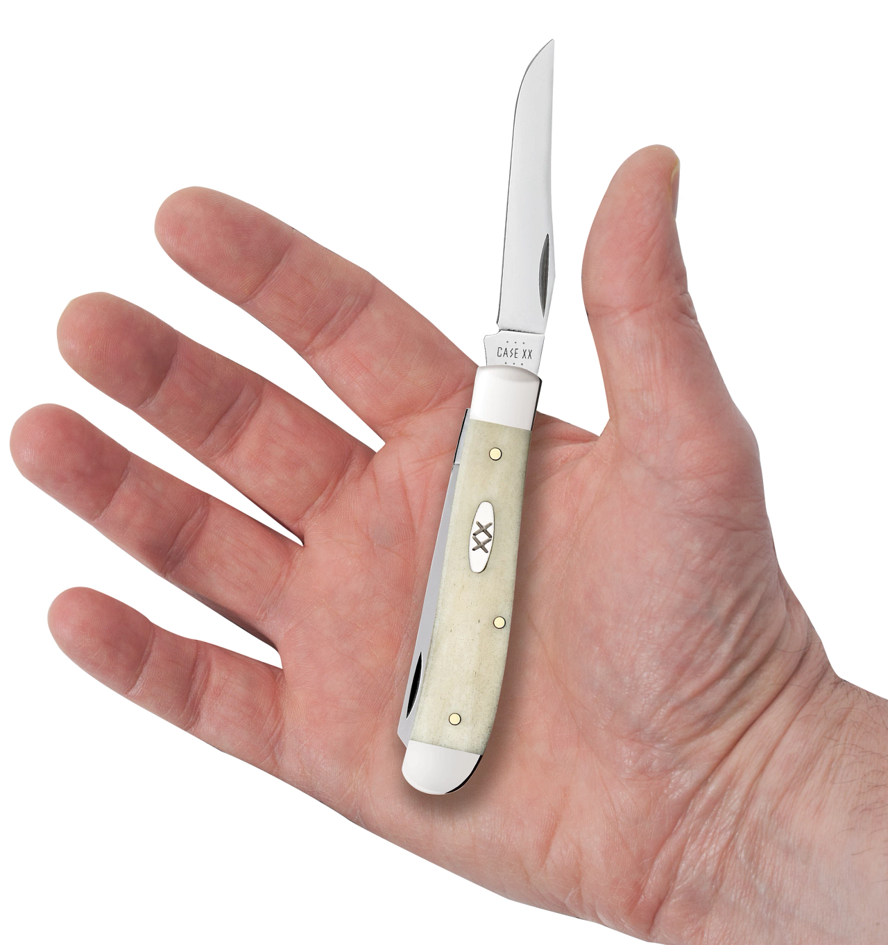 Smooth Natural Bone Mini Trapper
