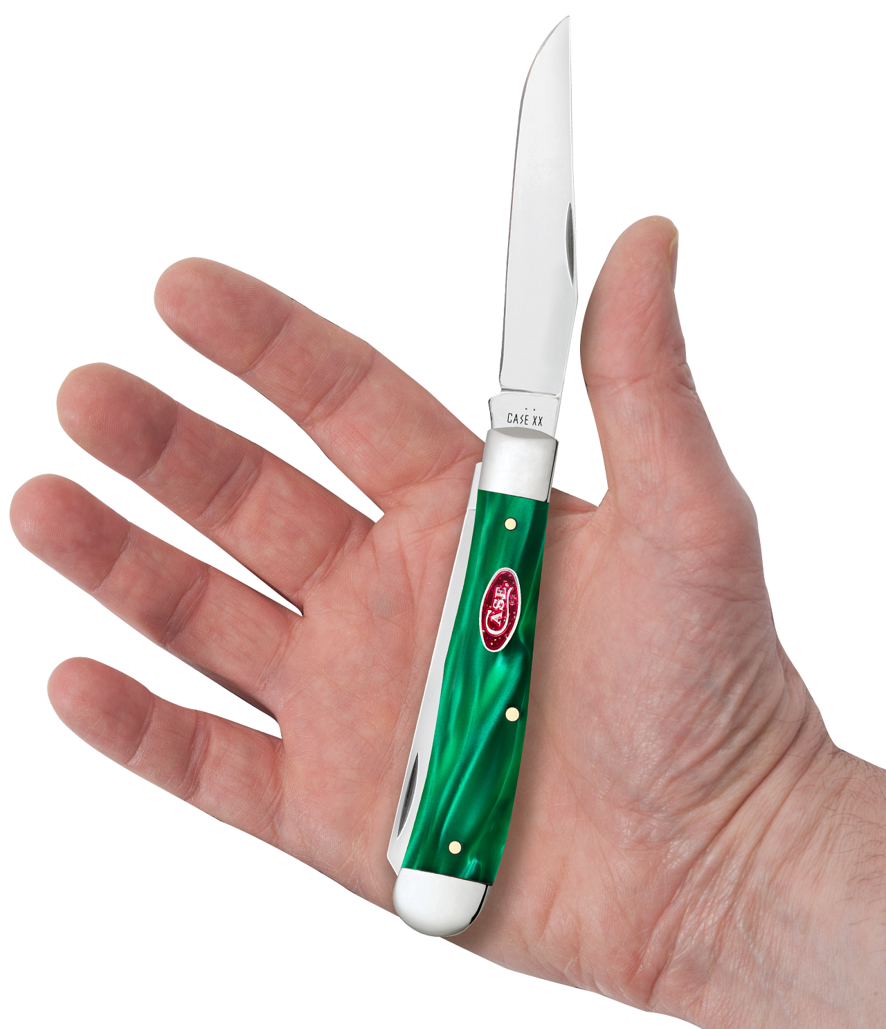 Green Pearl Kirinite Smooth Trapper