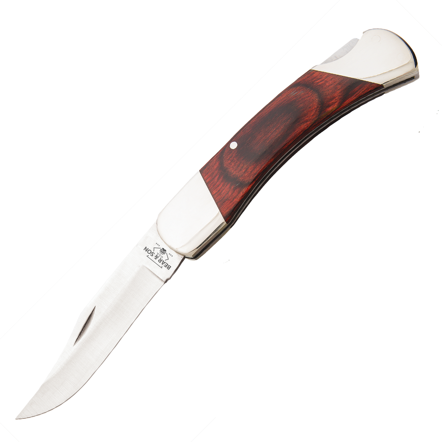 5″ Rosewood Professional Lockback w/ Sheath