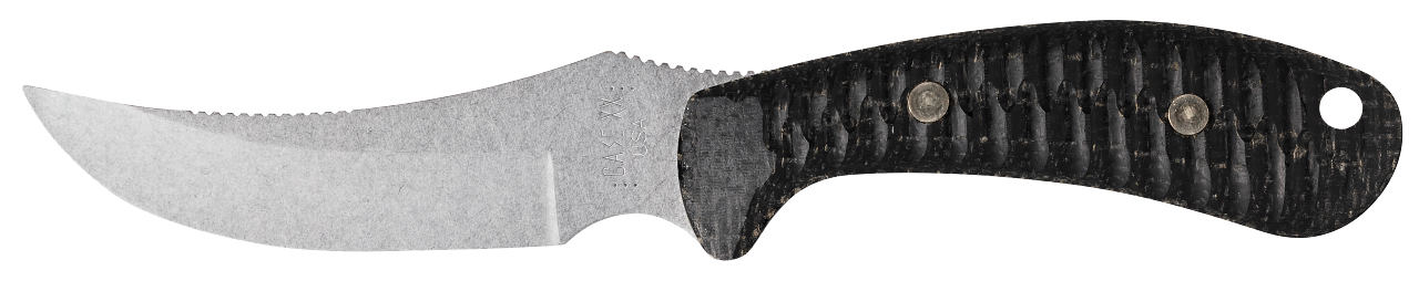 Sculpted Black Burlap Laminate Ridgeback® Hunter with Sheath