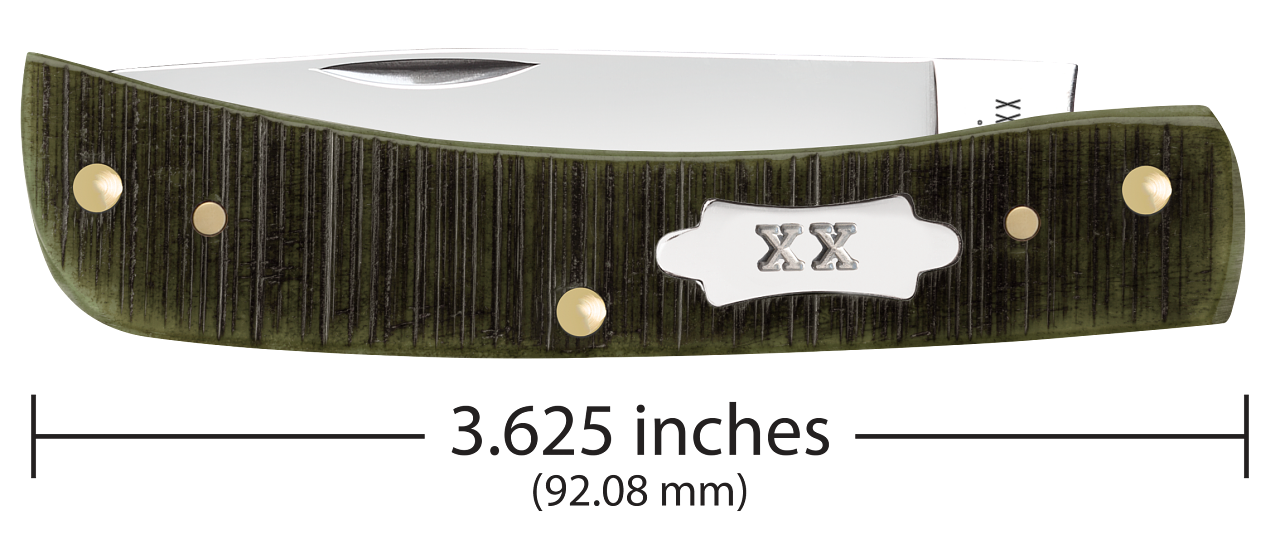 Sawcut Olive Green Bone Sod Buster Jr.