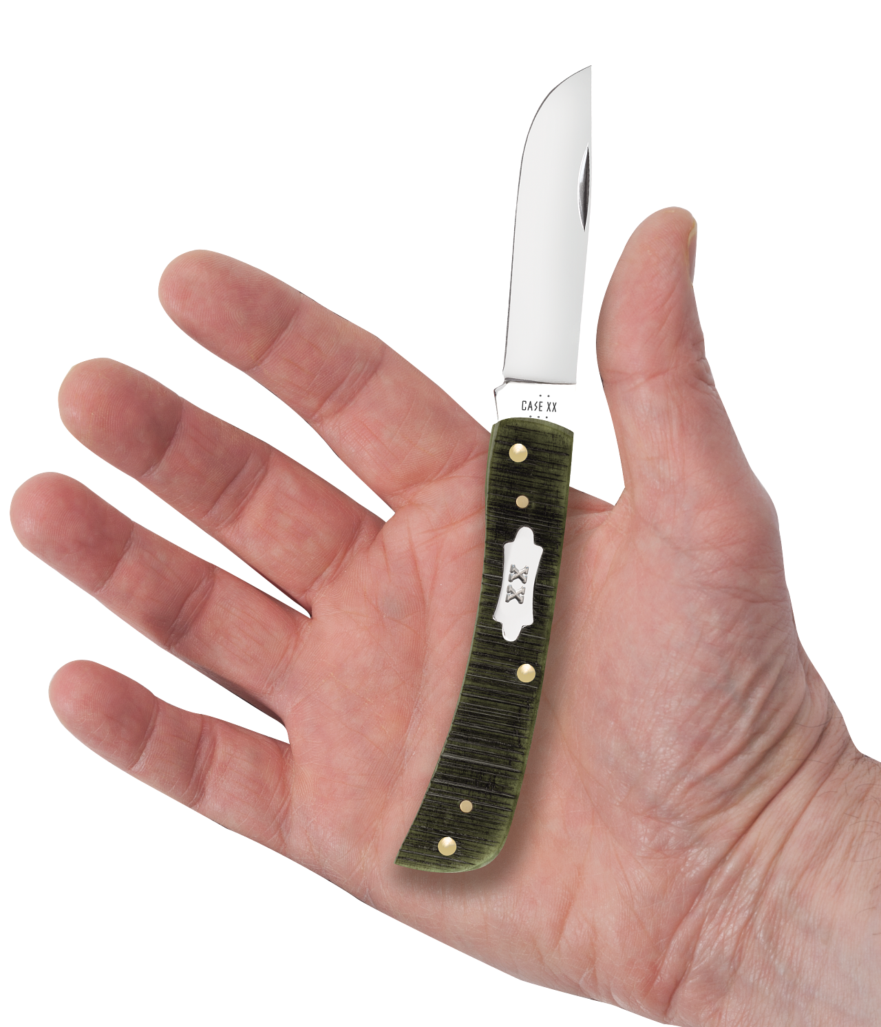 Sawcut Olive Green Bone Sod Buster Jr.