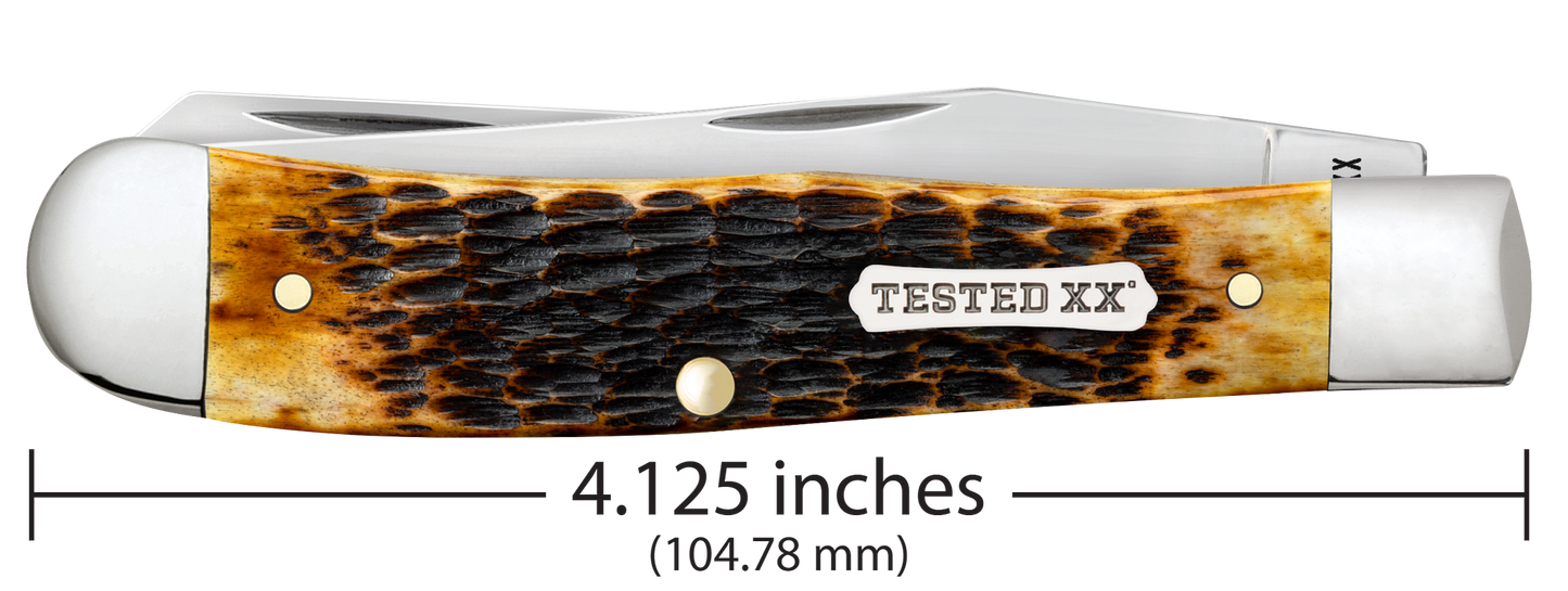Burnt Amber Bone Jig CS Trapper