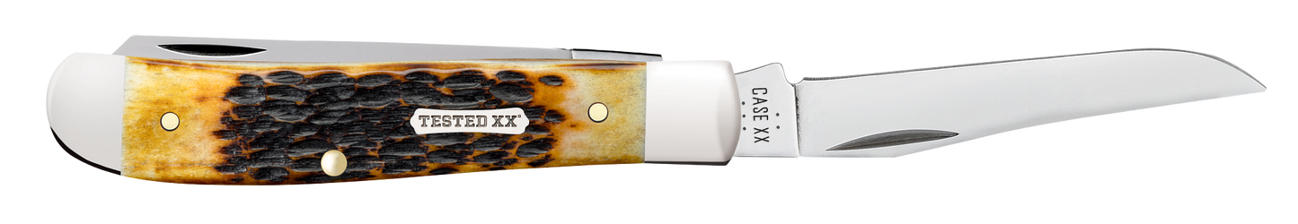 Burnt Amber Bone Jig CS Mini Trapper