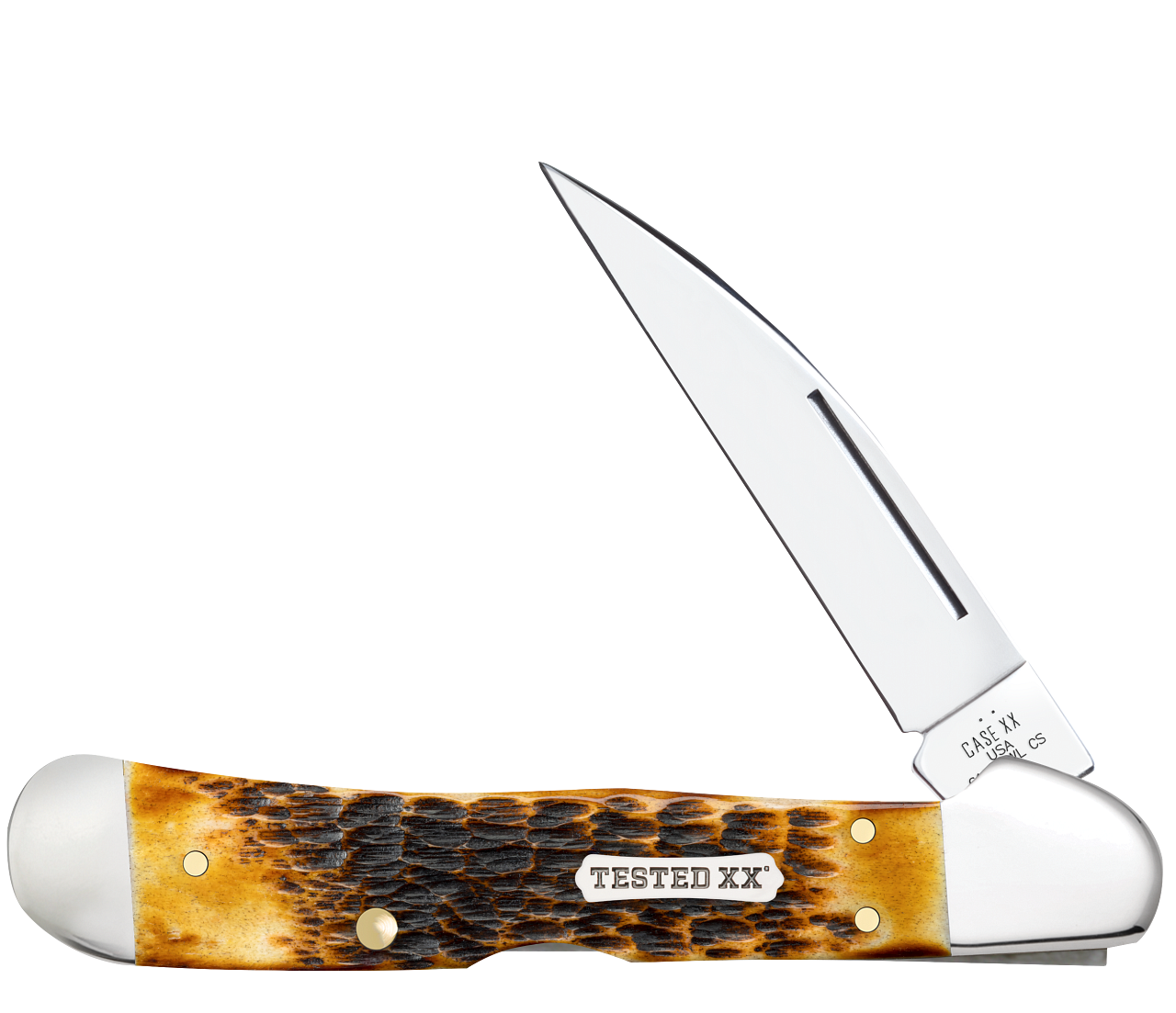 Burnt Amber Bone Rogers Jig Copperlock