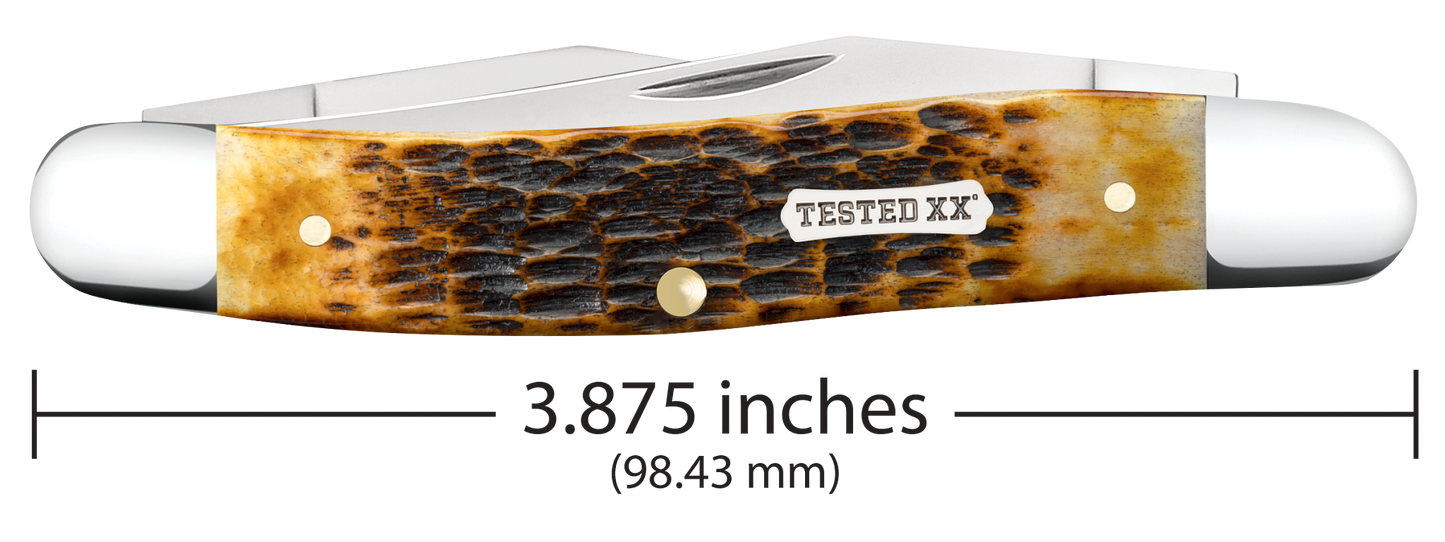 Burnt Amber Bone Jig CS Muskrat