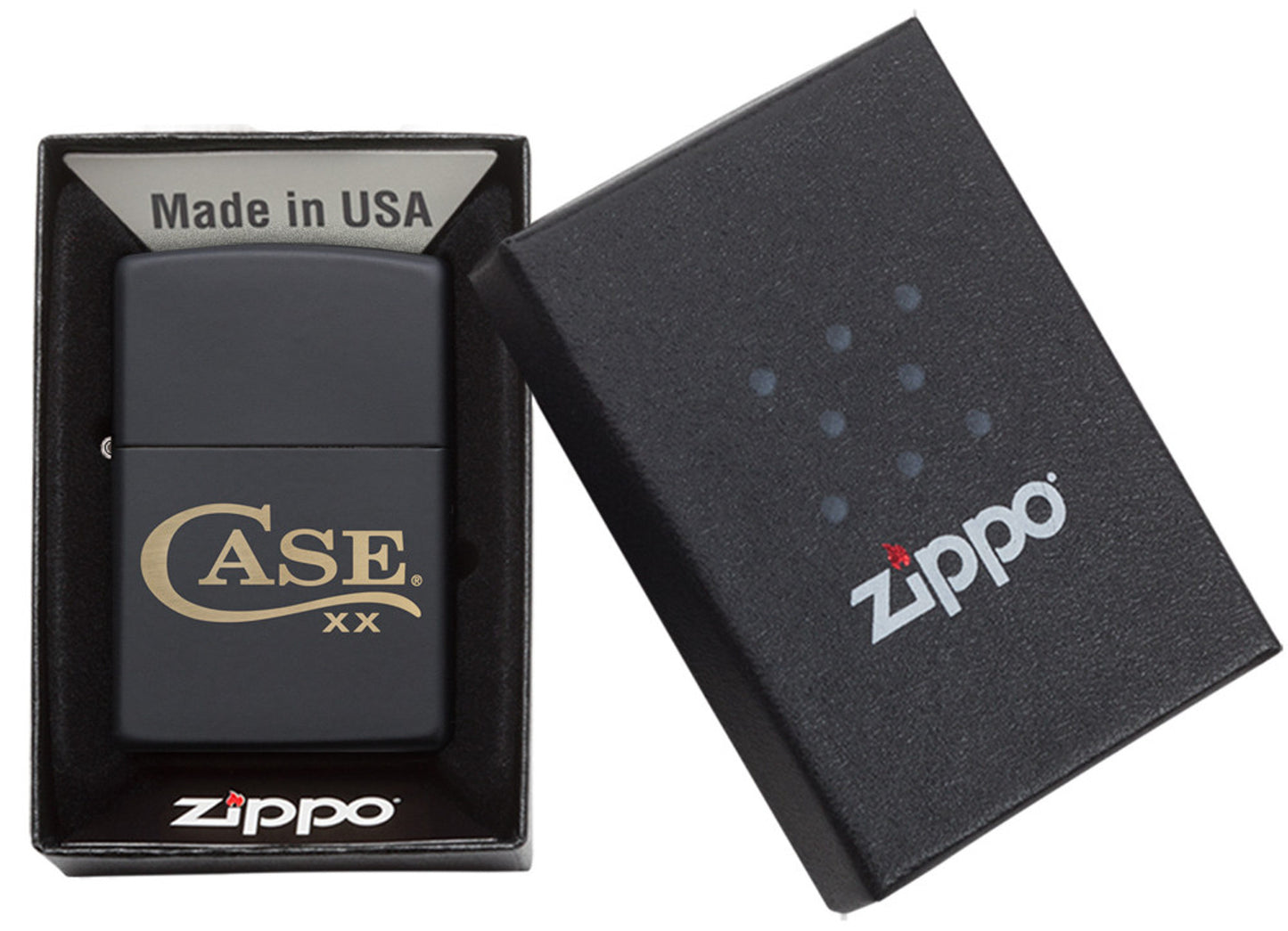 Matte Black Zippo Lighter