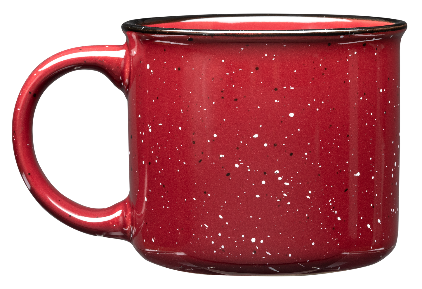 Camper's Red Ceramic Mug