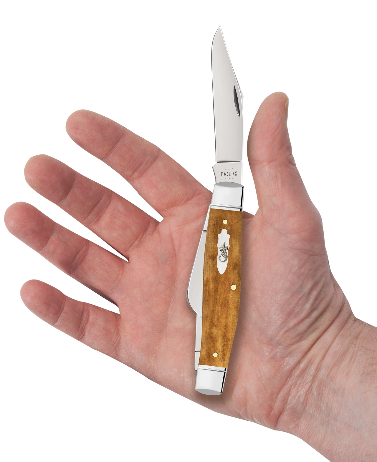 Antique Bone Smooth Large Stockman