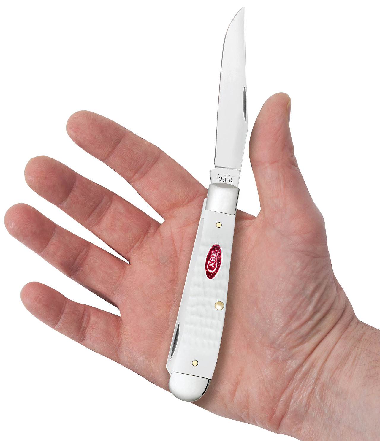 White SparXX™ Standard Jig Synthetic Trapper