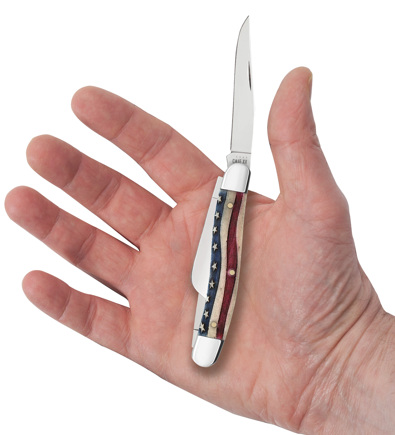 Star Spangled Banner Natural Bone Stockman