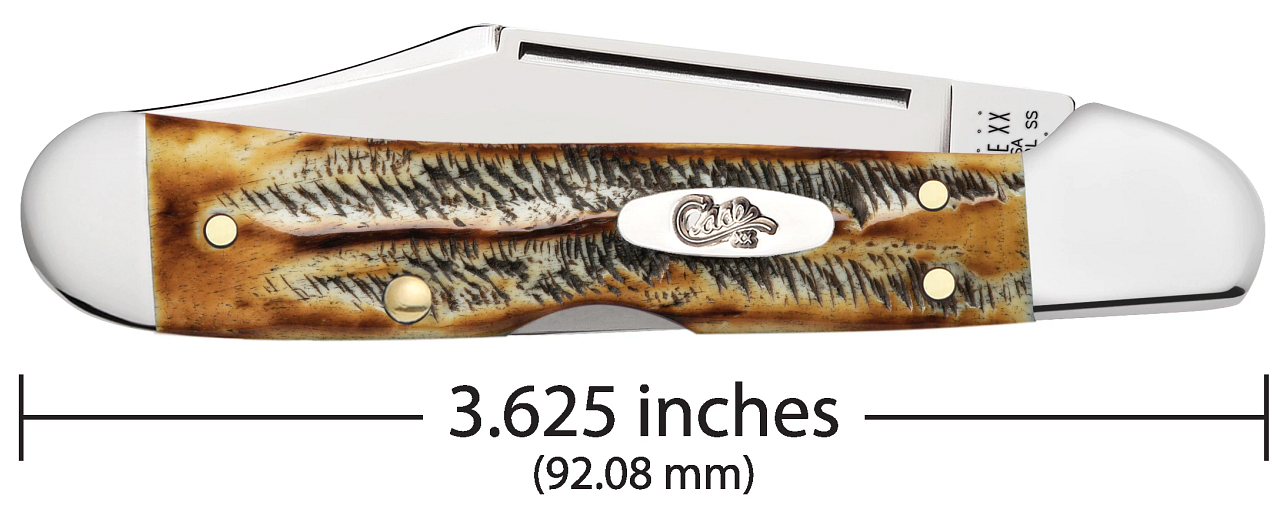 6.5 BoneStag® Jigged Mini CopperLock®