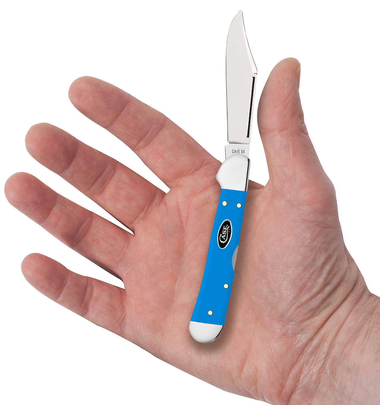 Light Blue Synthetic Mini Copperlock
