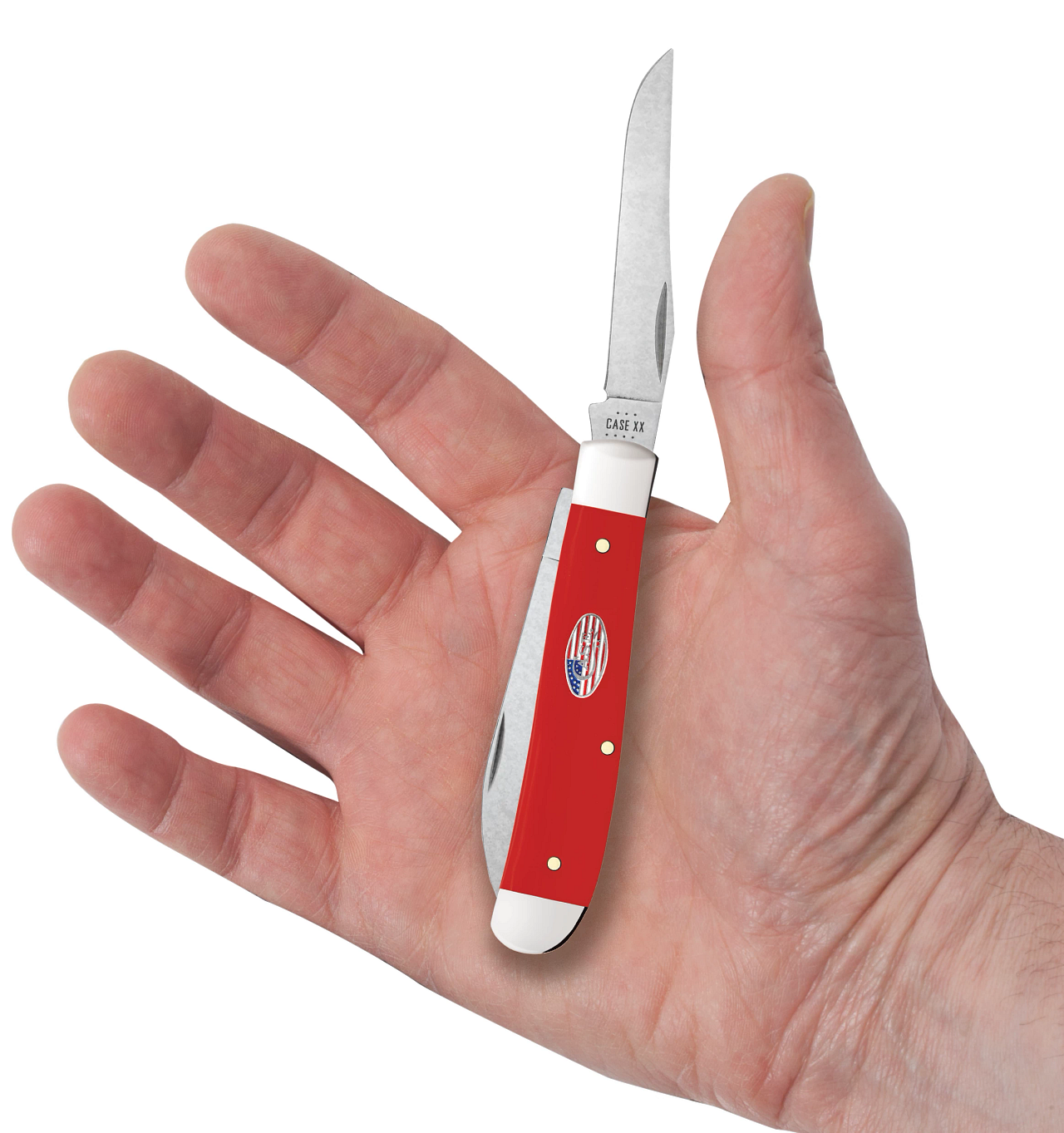 American Workman Smooth Red Synthetic CS Mini Trapper
