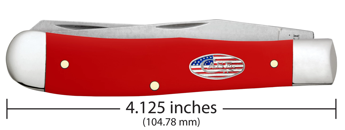 American Workman Smooth Red Synthetic CS Trapper