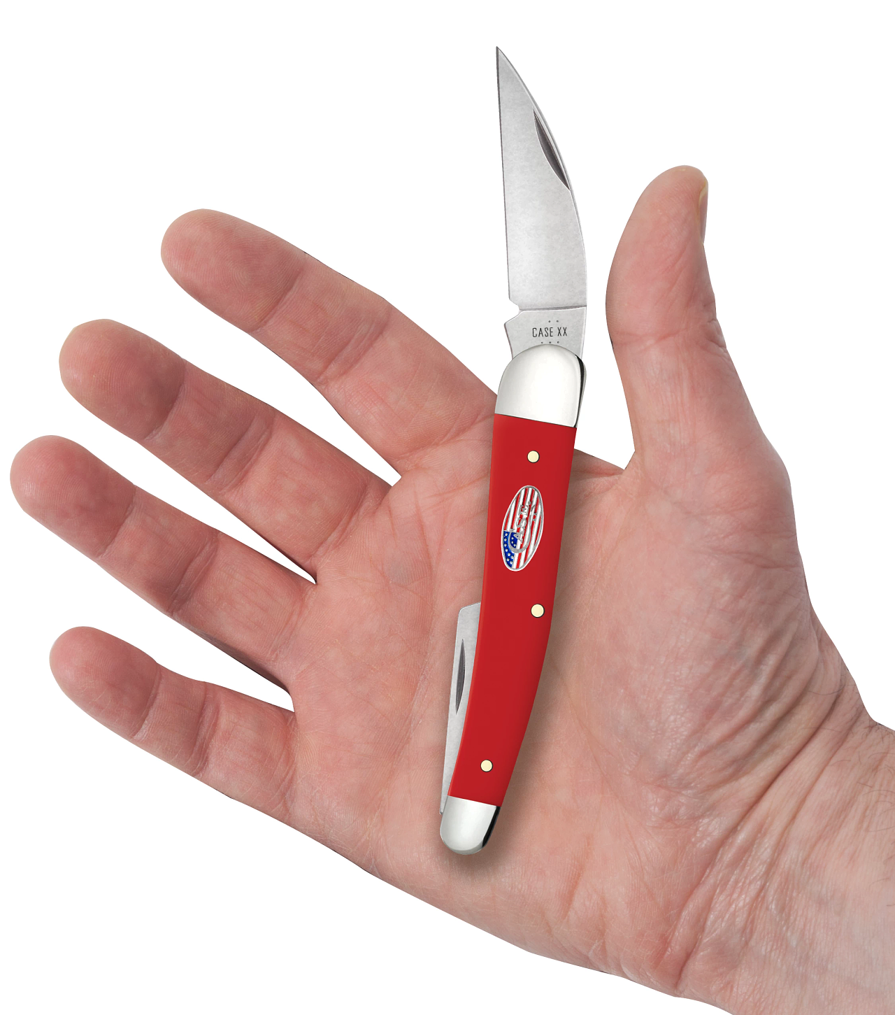 Smooth Red Synthetic American Workman CS Seahorse Whittler