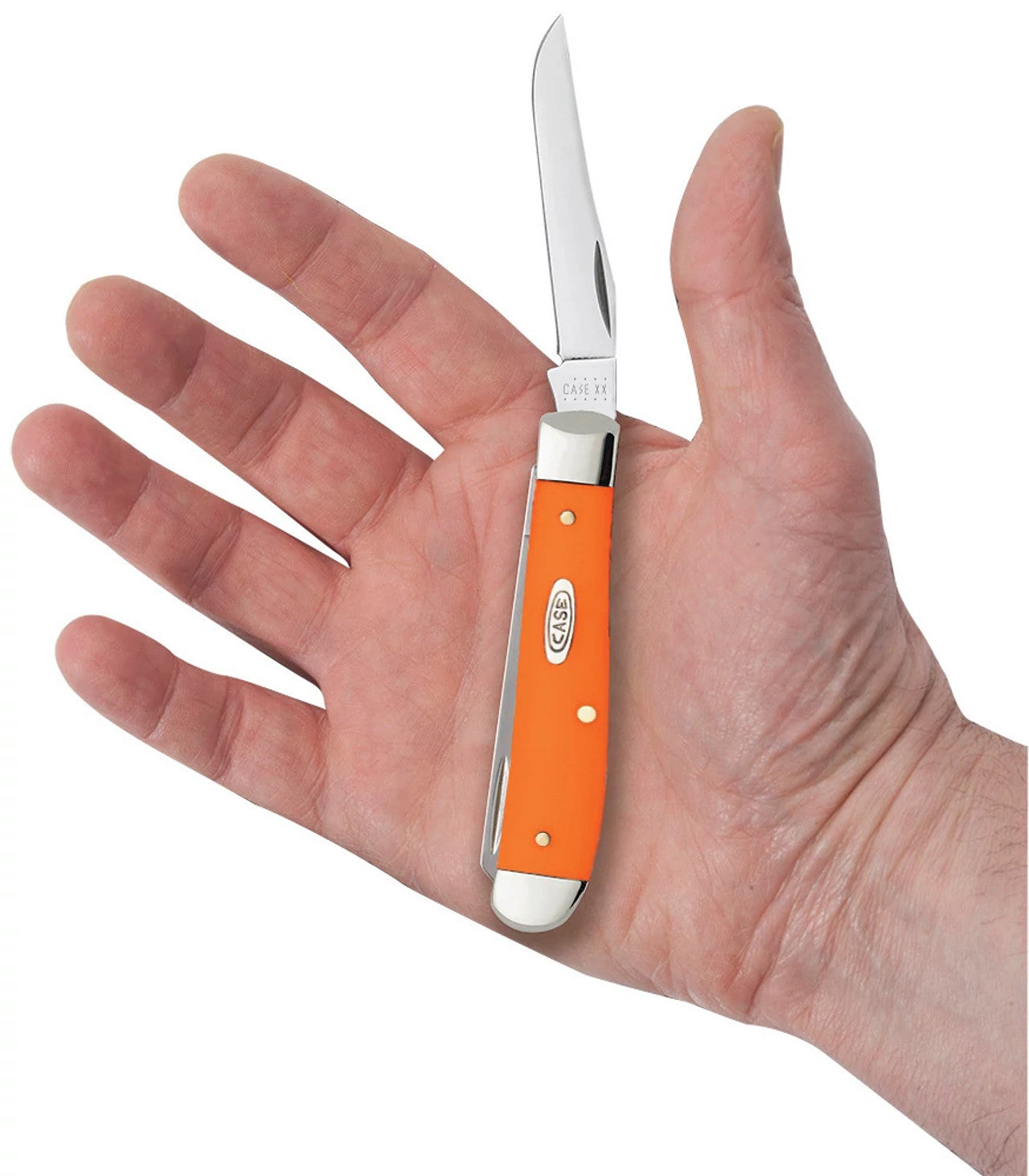 Orange Synthetic Mini Trapper