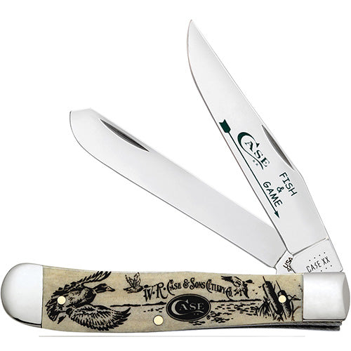 FISH & GAME SMOOTH NATURAL BONE DUCK TRAPPER