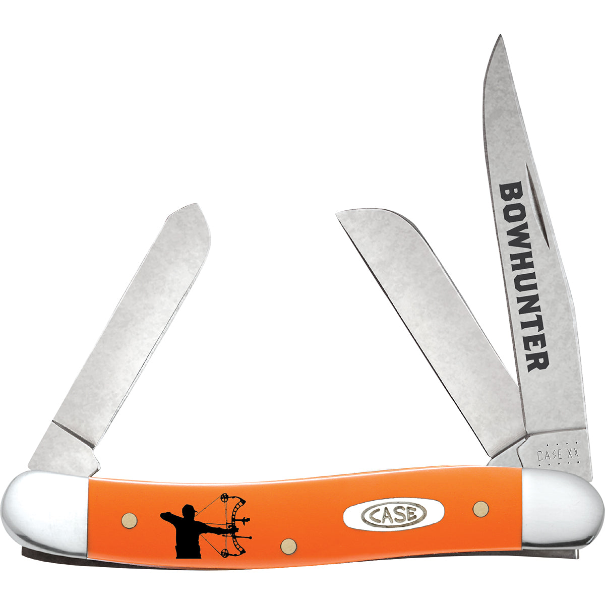 Smooth Orange Synthetic Bowhunter Medium Stockman