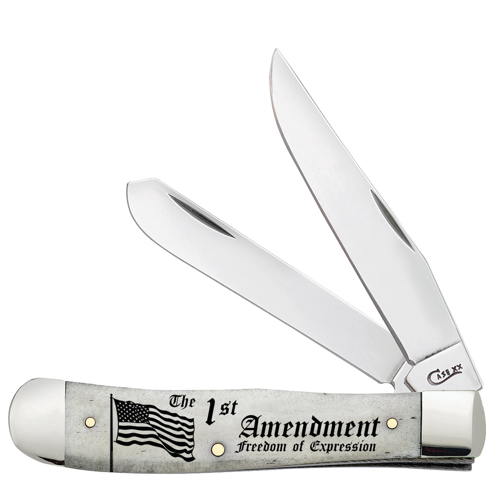 Patriot Series Smooth Natural Bone 1st Amendment Trapper