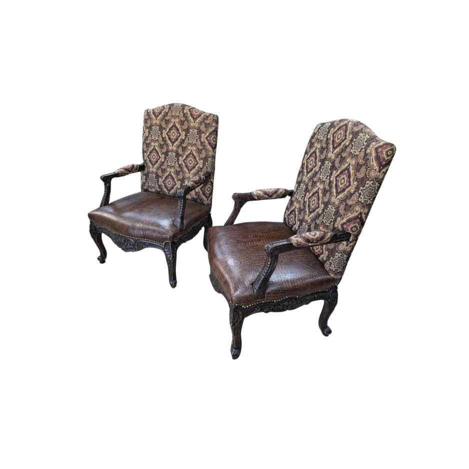 Pair of Antique Accent Chairs