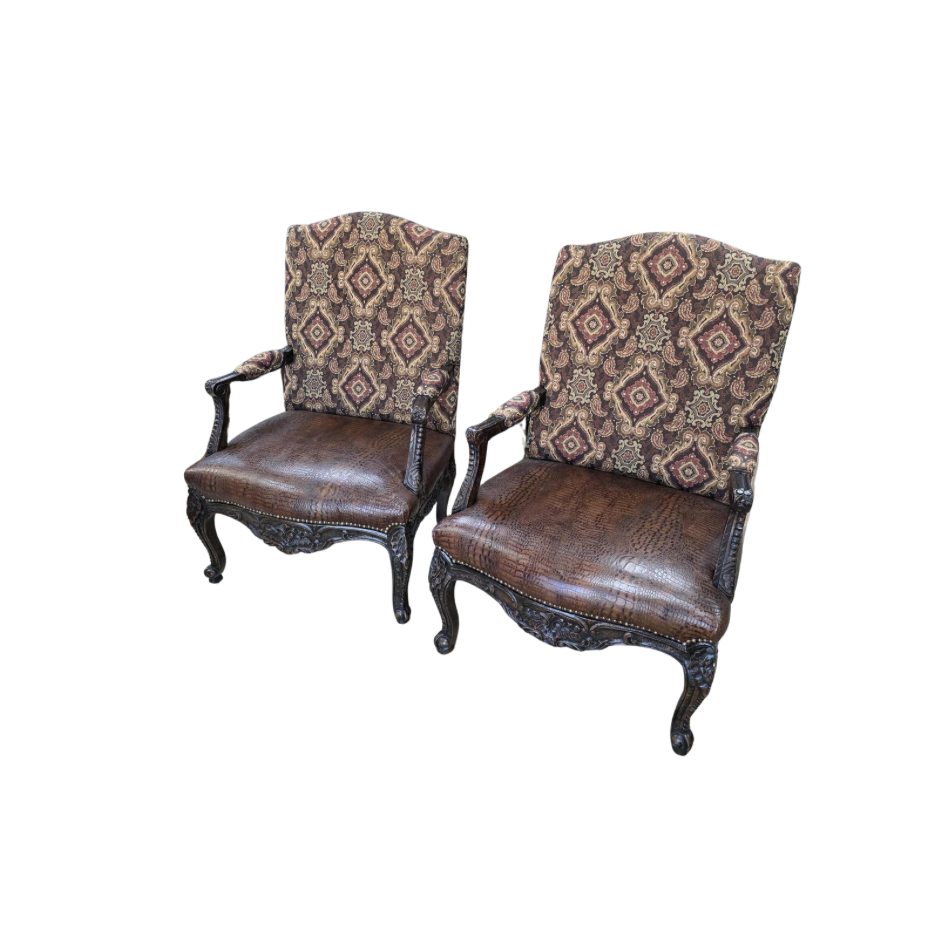 Pair of Antique Accent Chairs