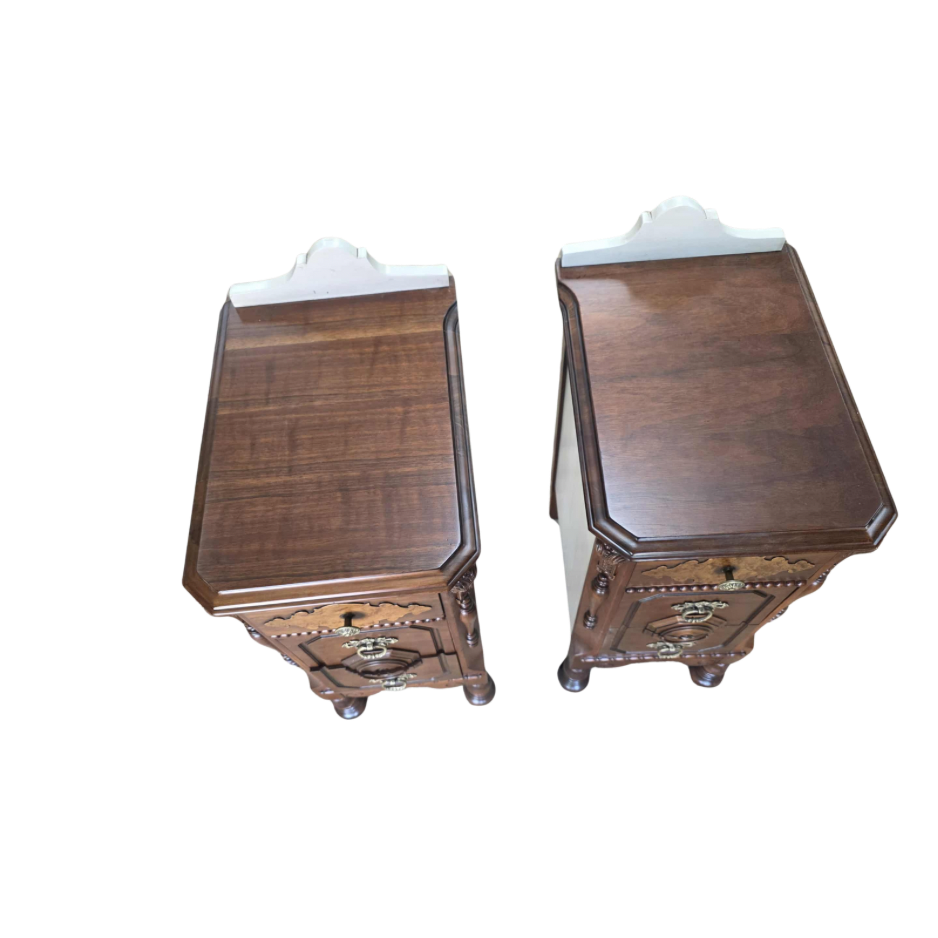 Two-Tone Depression Night Stands