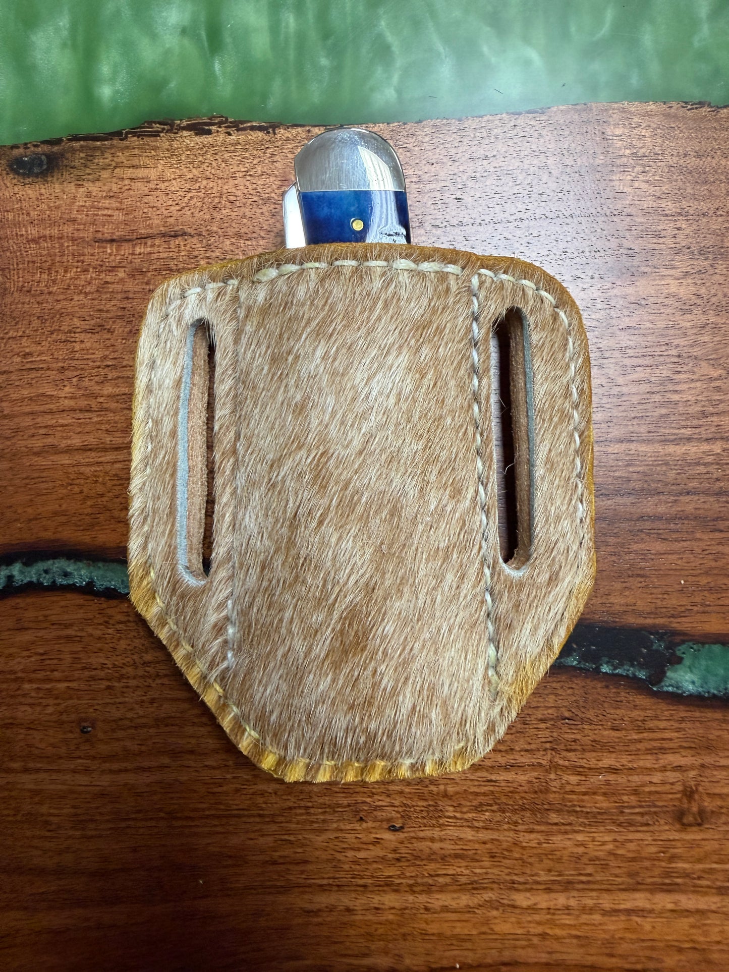 #23 Handmade Vertical Leather Sheath