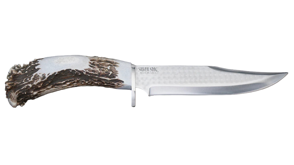 Tool Steel Short Bowie (Crown Handle)