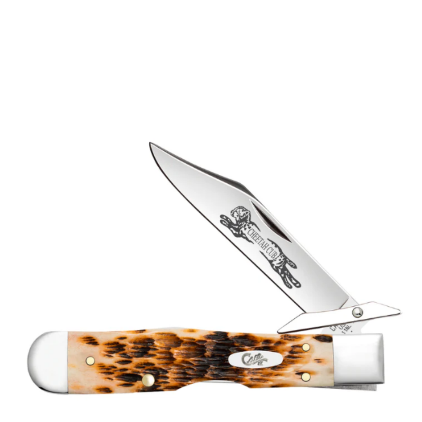 Amber Bone Peach Seed Jig Cheetah Cub