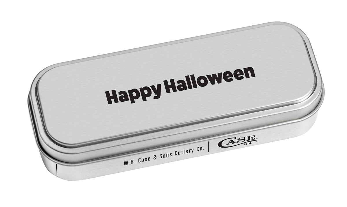 Medium Toothpick Halloween Black Synthetic 13364 Stainless Pocket Knife