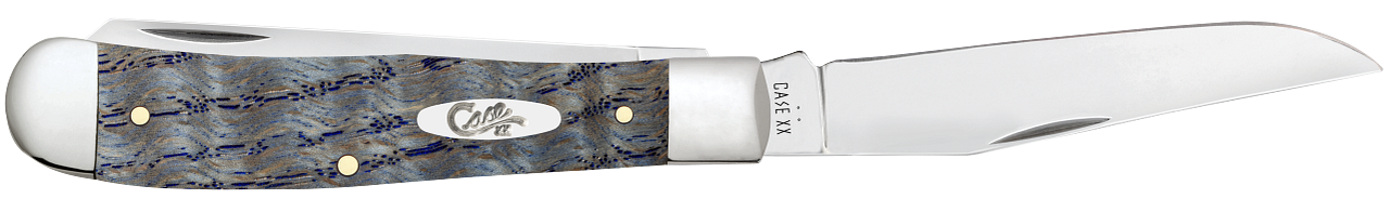 Case XX™ Trapper Blue Curly Oak Wood