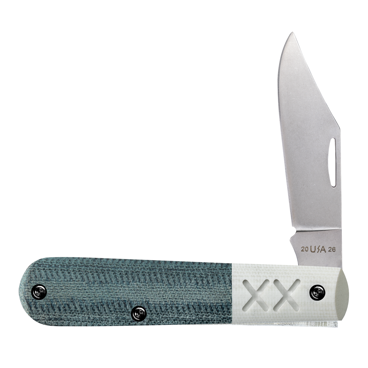 Case XX™ Barlow XR Crossroads Blue Denim Canvas Laminate S35VN