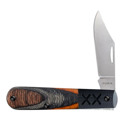 Crossroads™ Sloped Ember Glow DymaLux® Wood w/ Black G-10 XR Barlow
