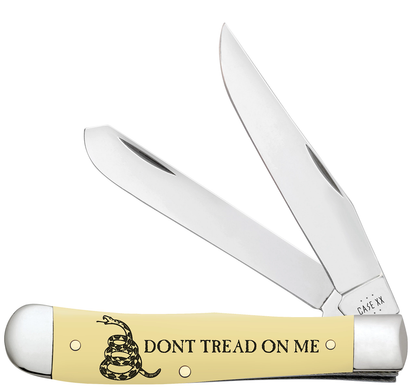 Dont Tread on Me® Embellished Smooth Yellow Synthetic Trapper