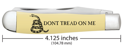 Dont Tread on Me® Embellished Smooth Yellow Synthetic Trapper