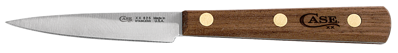 Household Cutlery 3" Spear Point Paring Knife (Solid Walnut)