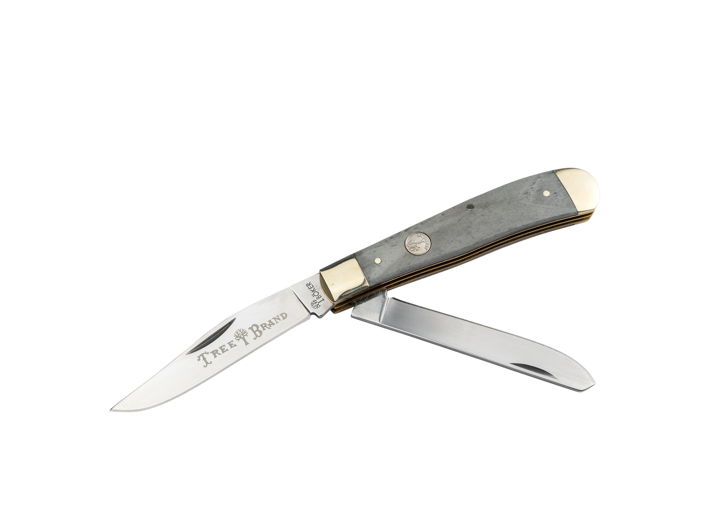 Boker Treebrand Trapper Smooth Grey