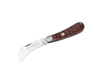 Boker Treebrand Hawkbill Jigged Brown
