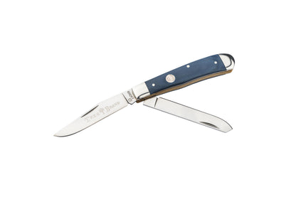 Boker Treebrand Trapper Canvas Micarta Denim