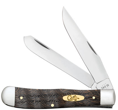 Smooth Black Curly Oak Wood Trapper